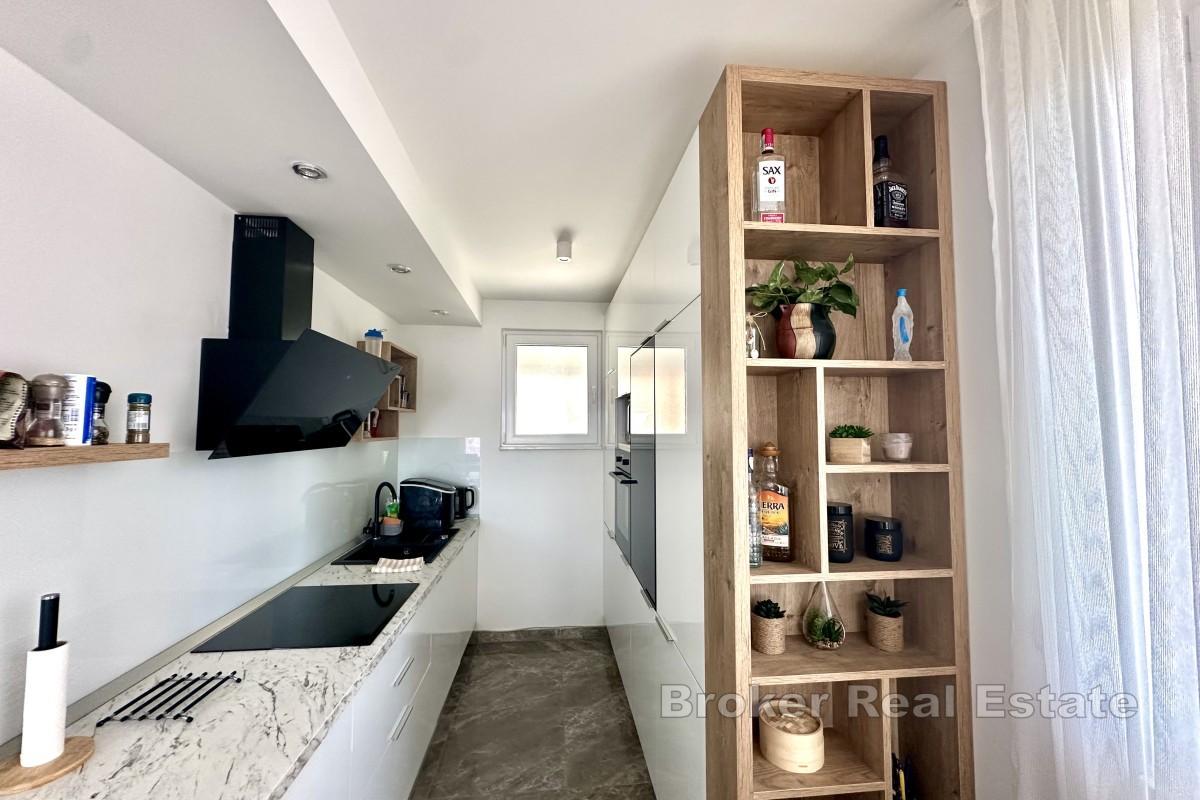 Duplex takvåning med havsutsikt