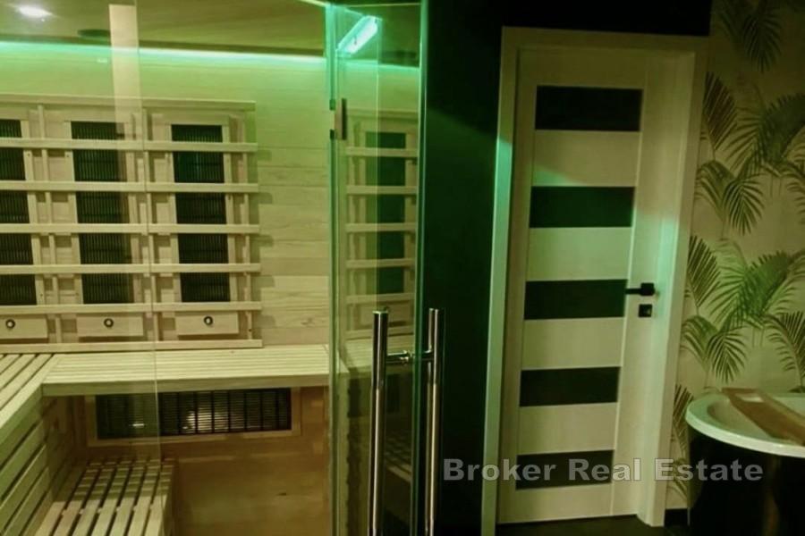 Dwupokojowy apartament z basenem i ogrodem