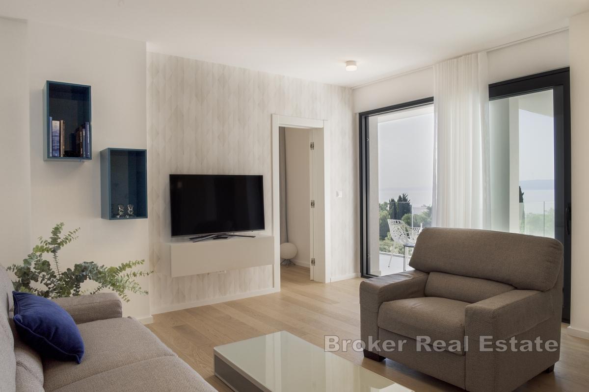 Moderno appartamento con vista mare