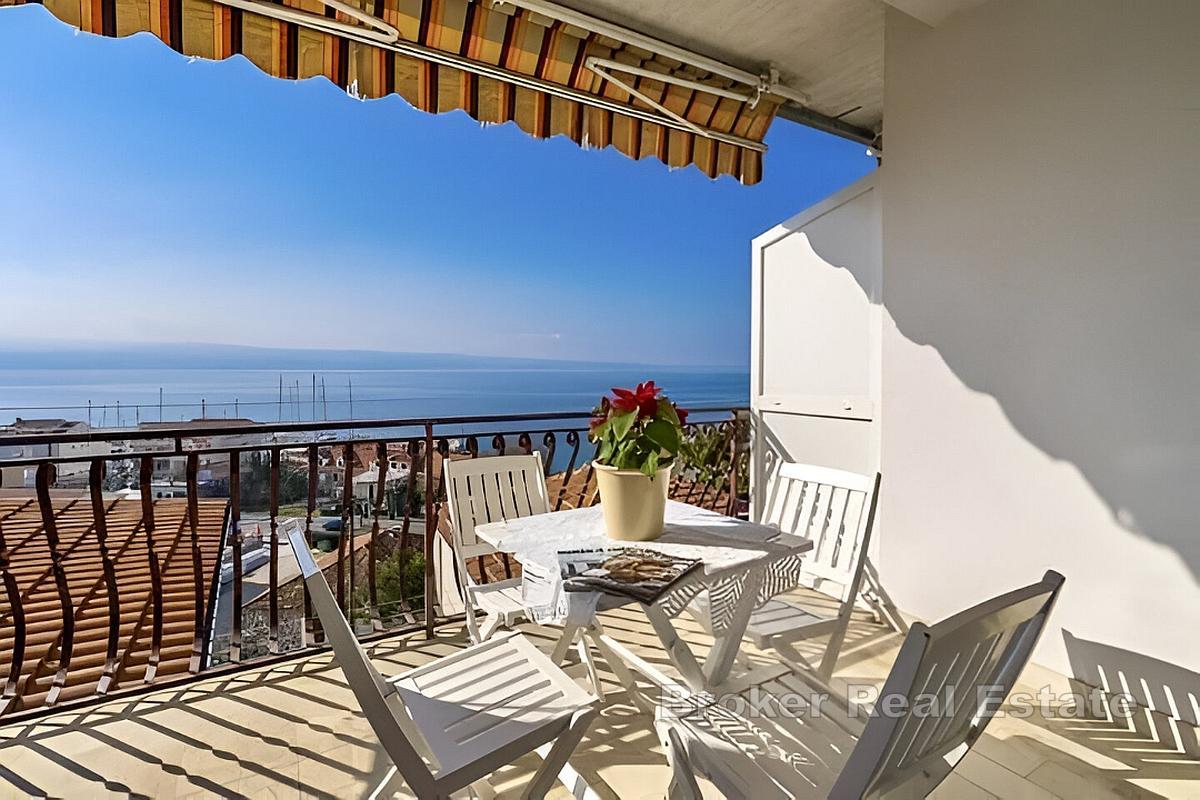 Dva bytové jednotky s výhledem na moře