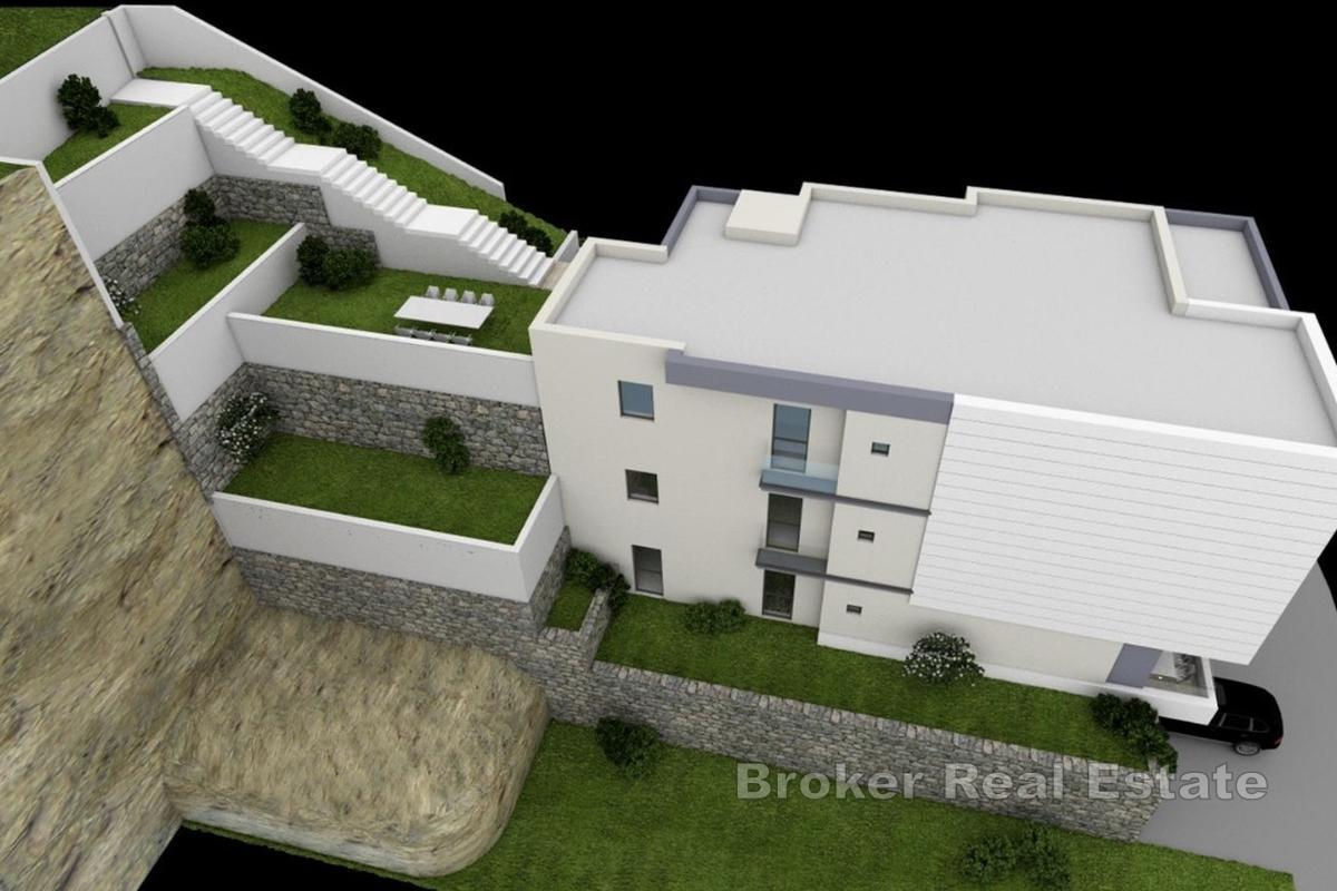 Baugrundstück mit Baugenehmigung und Projektplan