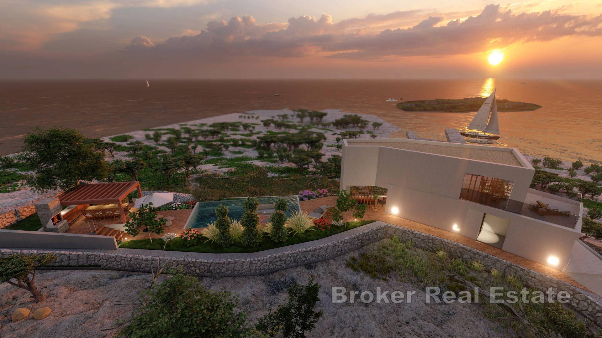 Ostrov Kaprije - Exkluzivní vila s bazénem