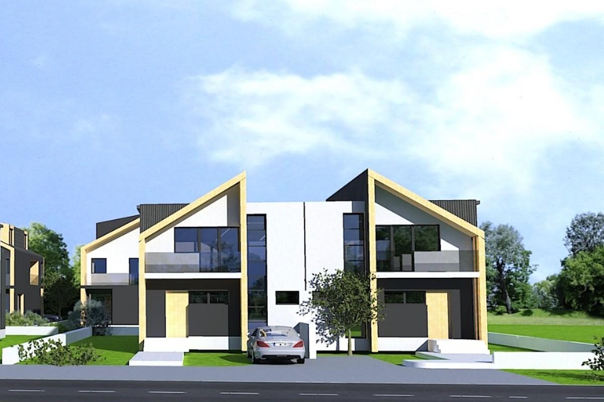 Nouvelle construction - maison jumelée avec un jardin de 150 m² et deux places de parking