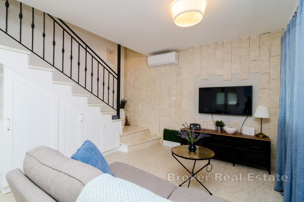 Maison de vacances avec piscine - en première ligne de mer