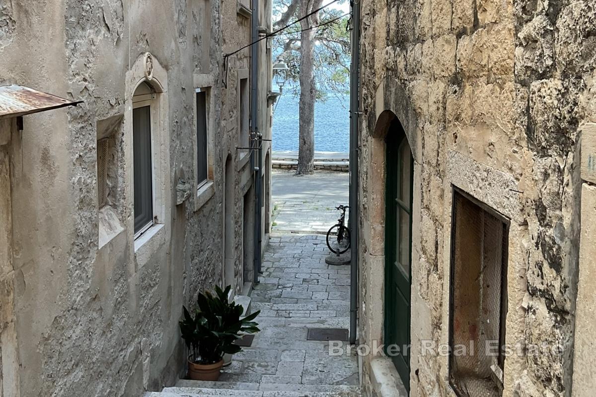 Steinhaus im Herzen des Stadtzentrums von Korčula