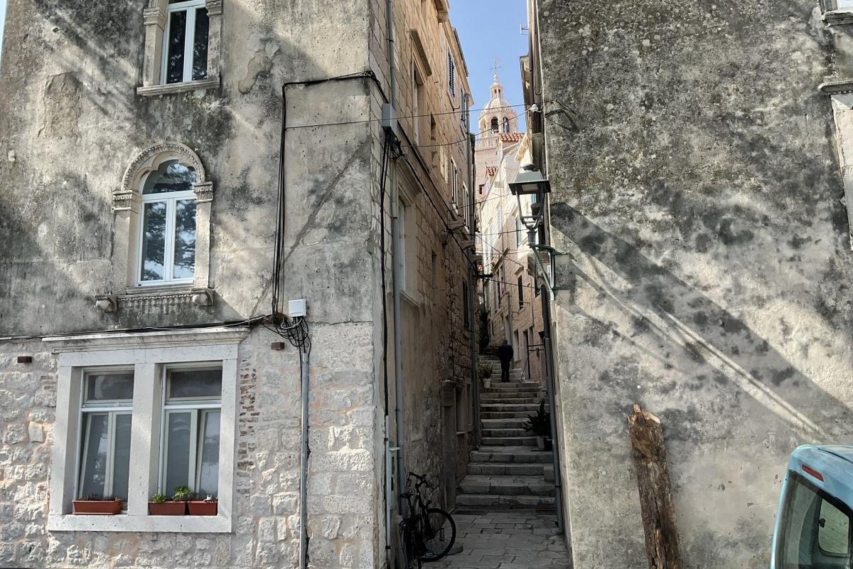 Steinhaus im Herzen des Stadtzentrums von Korčula