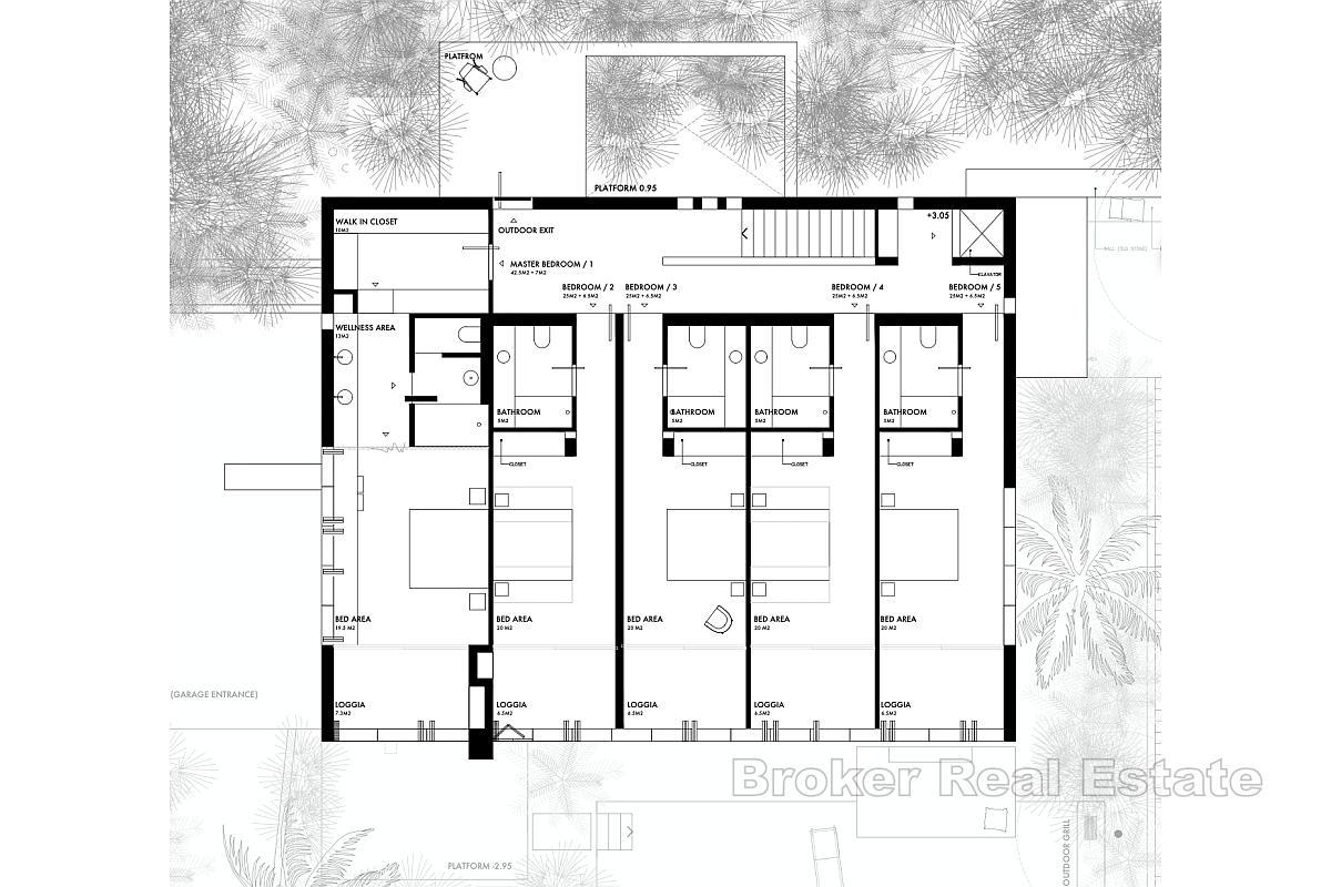 Земельный участок под застройку на южной стороне