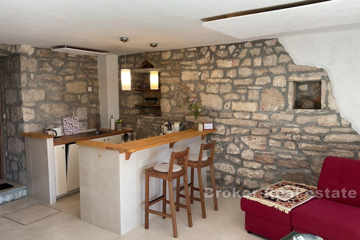 Dvojdomek Kamenný dům s panoramatickým výhledem na moře