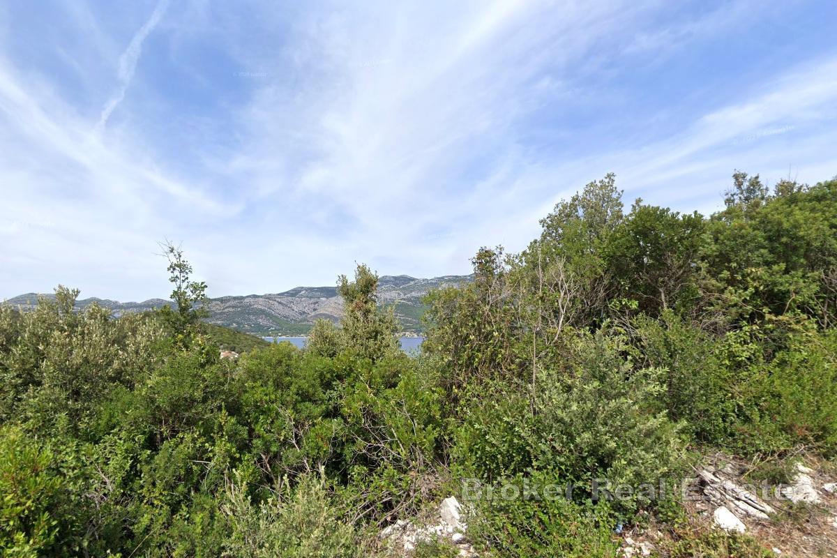 Terrain constructible avec vue mer