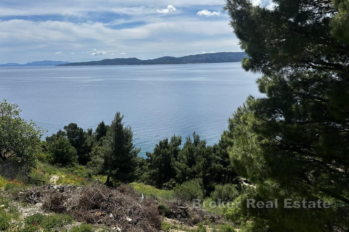 Baugrundstück mit Panoramablick auf das Meer