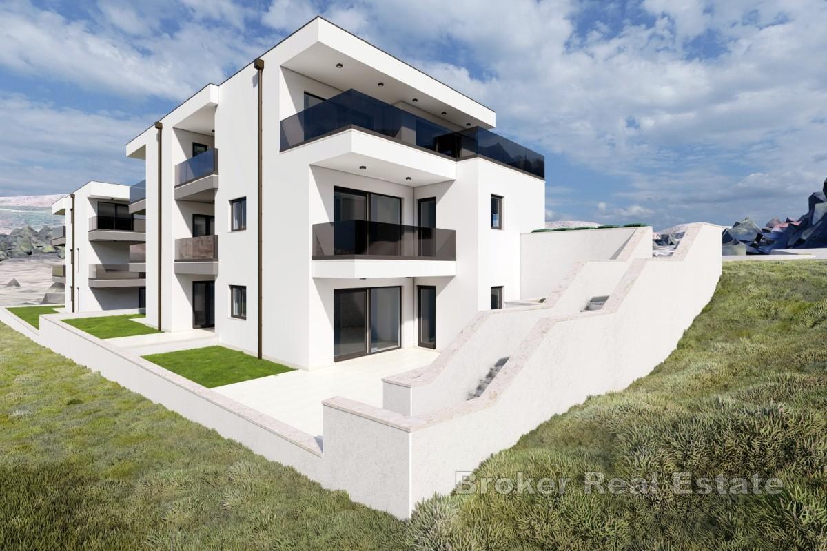 Appartement de deux chambres avec jardin près de Split