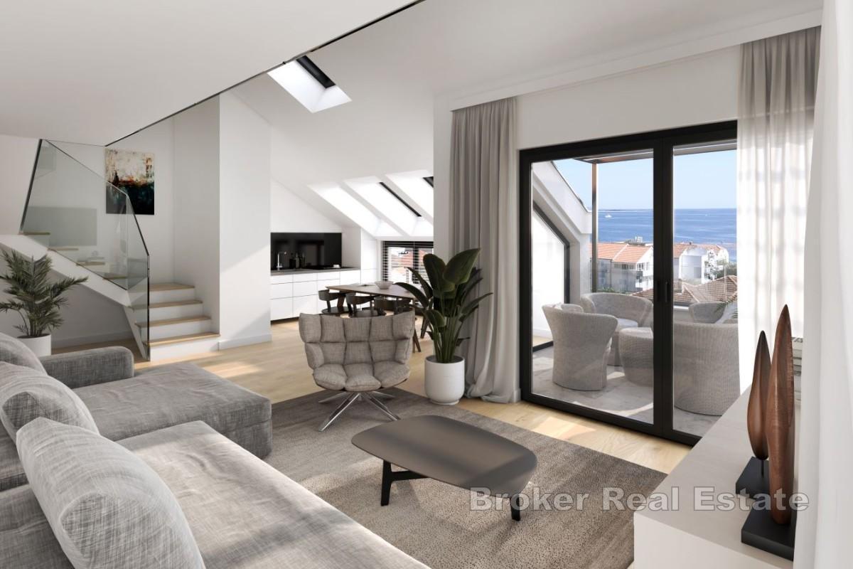 Appartement moderne avec piscine et parking