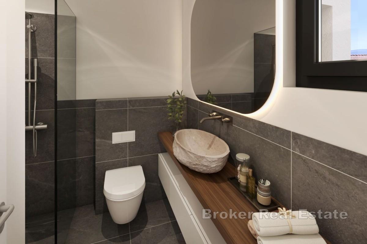 Tvårumslägenhet med trädgård och jacuzzi