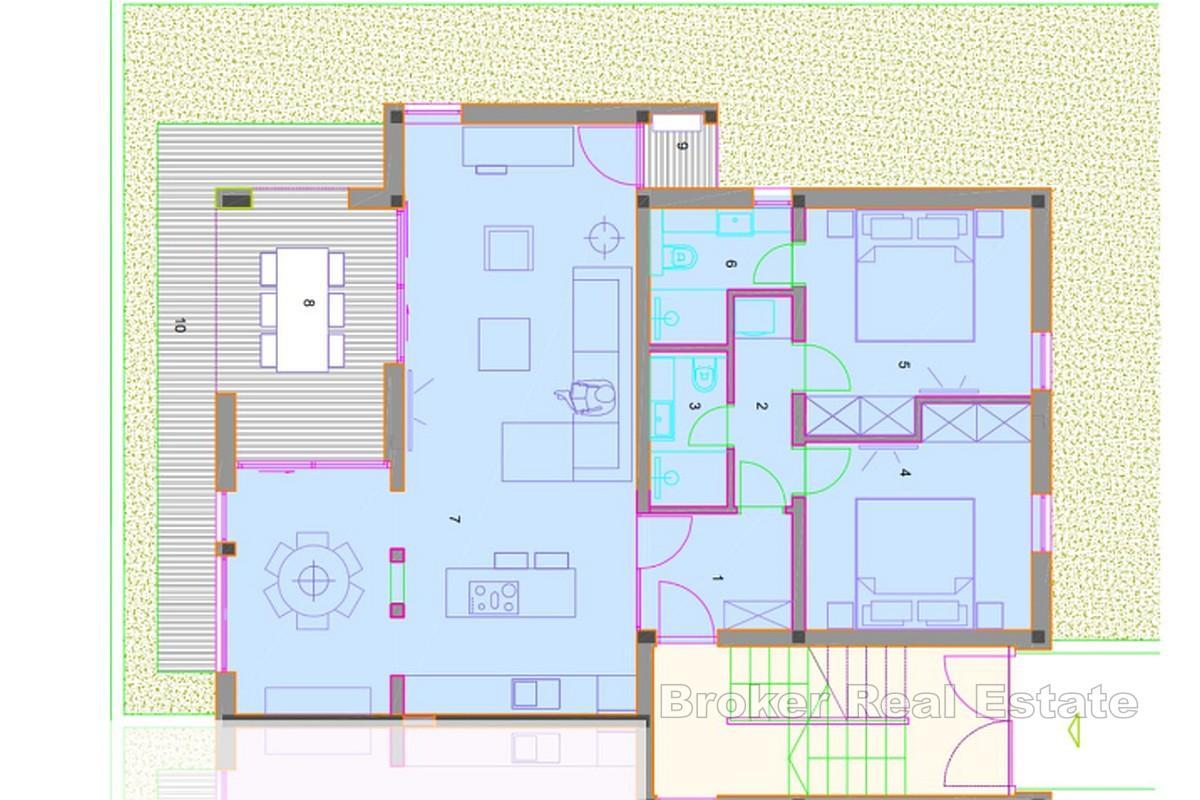 Zwei-Zimmer-Wohnung mit Parkplatz