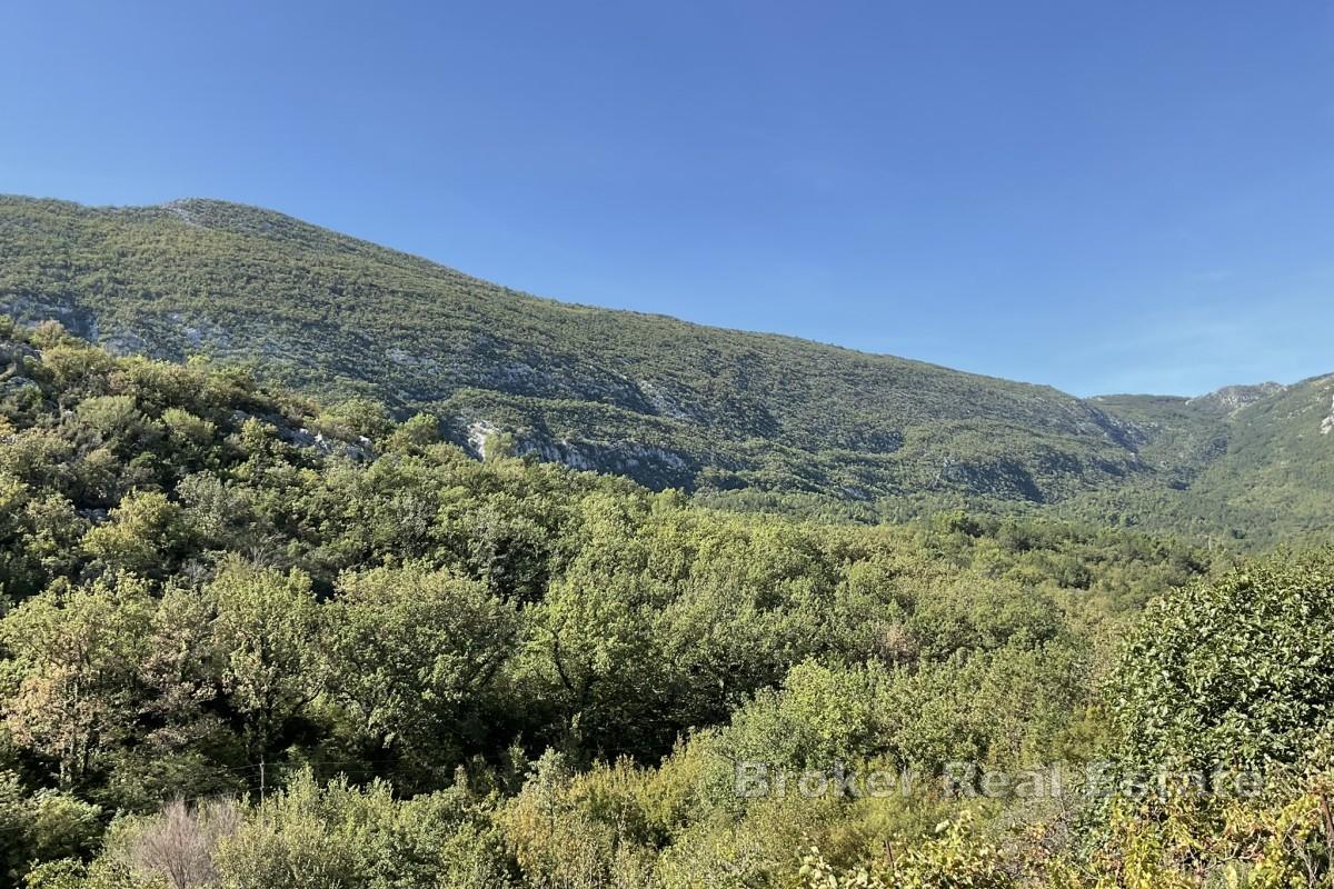 Stavební pozemek v dalmatském vnitrozemí