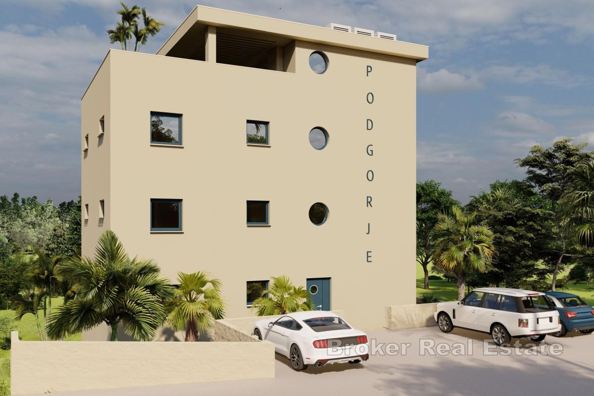 Terrain constructible avec projet et permis de construire