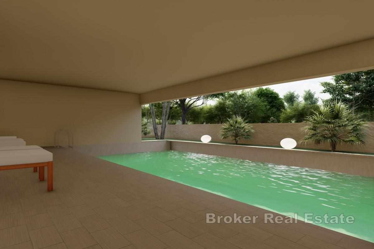 Terrain constructible avec projet et permis de construire