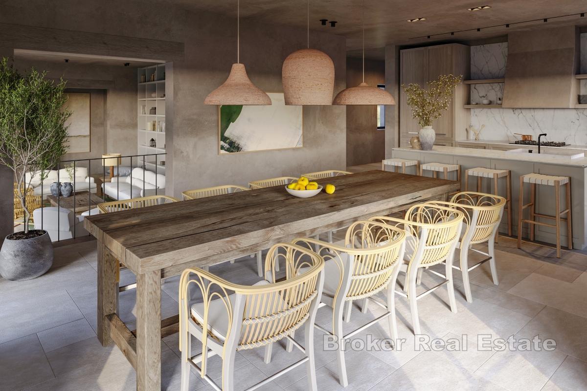 Kamena vila s bazenom