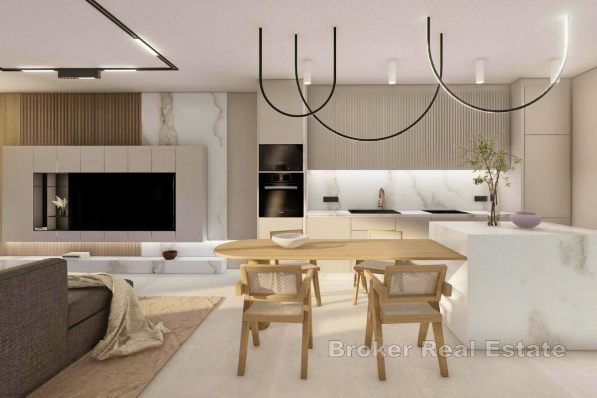 Moderne Wohnung mit Pool in Meeresnähe