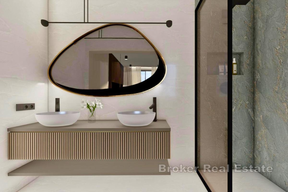 Lyxlägenhet med takterrass, jacuzzi och separat ingång