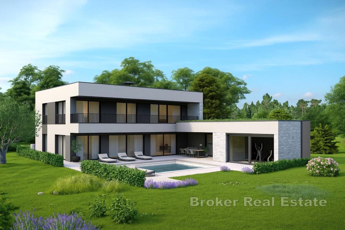 Luxusvilla mit Pool und Dachterrasse in Meeresnähe