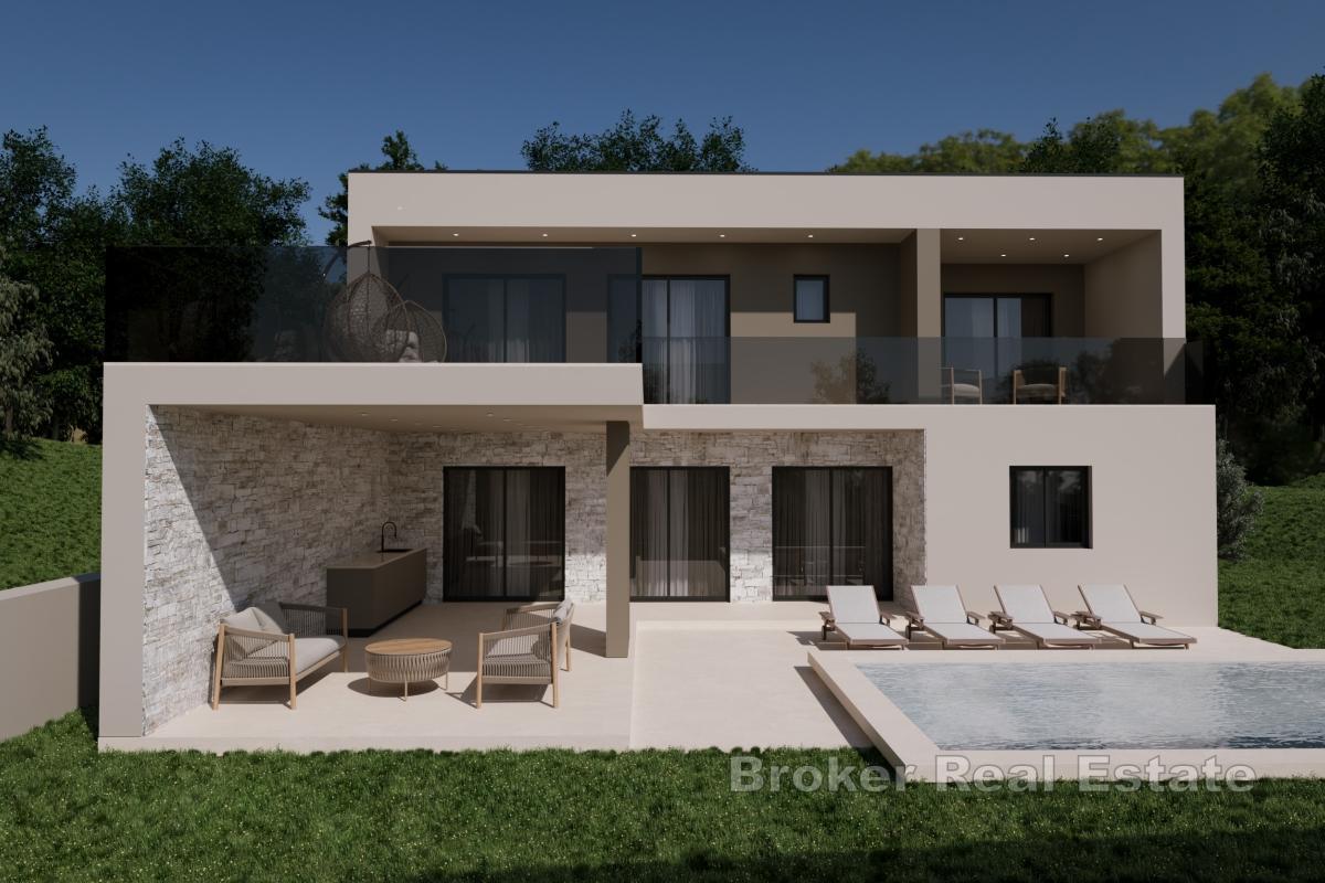 Modern villa med pool och hög avskildhet