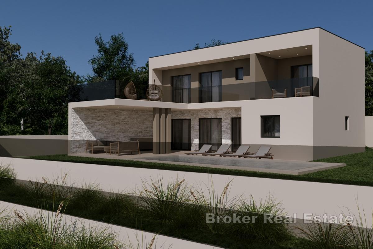 Modern villa med pool och hög avskildhet