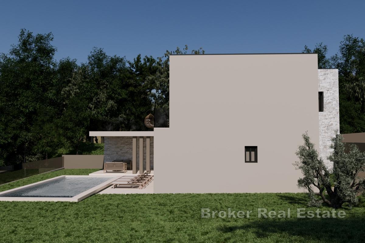 Nowoczesna willa z basenem i wysokim poziomem prywatności