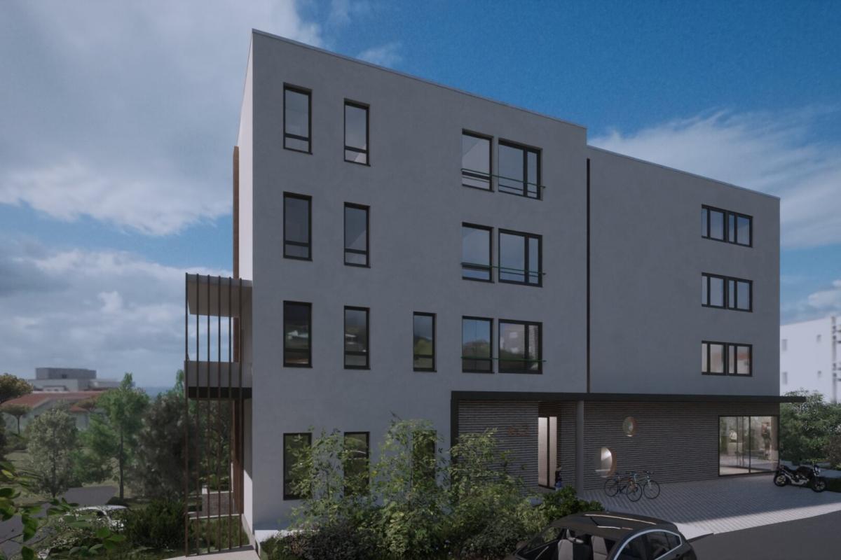 Dreizimmerwohnung mit Balkon und Meerblick in einem modernen Neubau