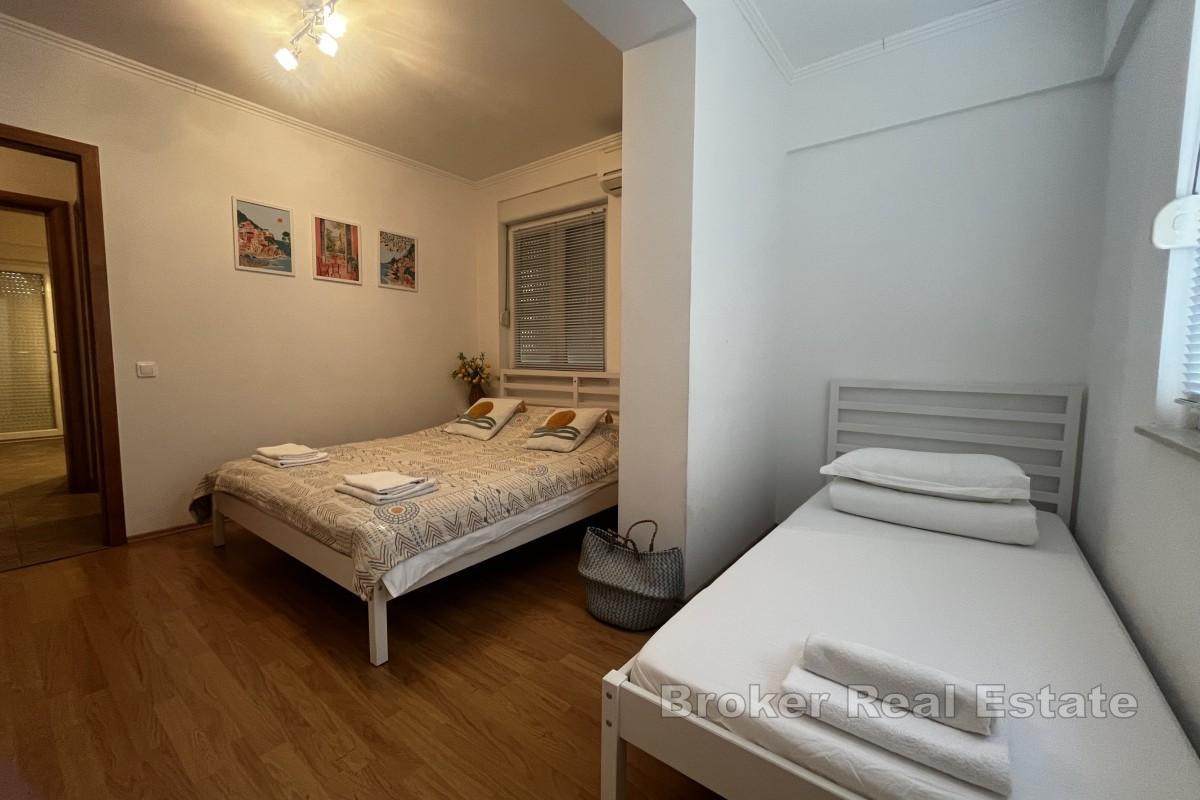 Hus med havsutsikt och planerat projekt