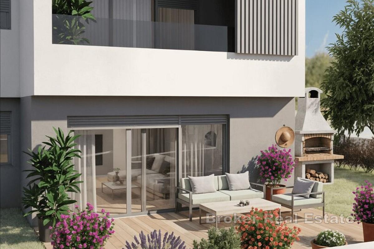 Nybyggd modern lägenhet med havsutsikt