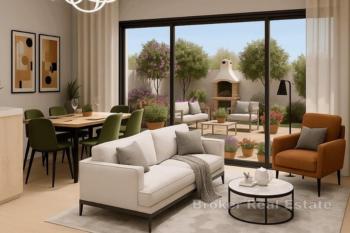 Nybyggd modern lägenhet med havsutsikt