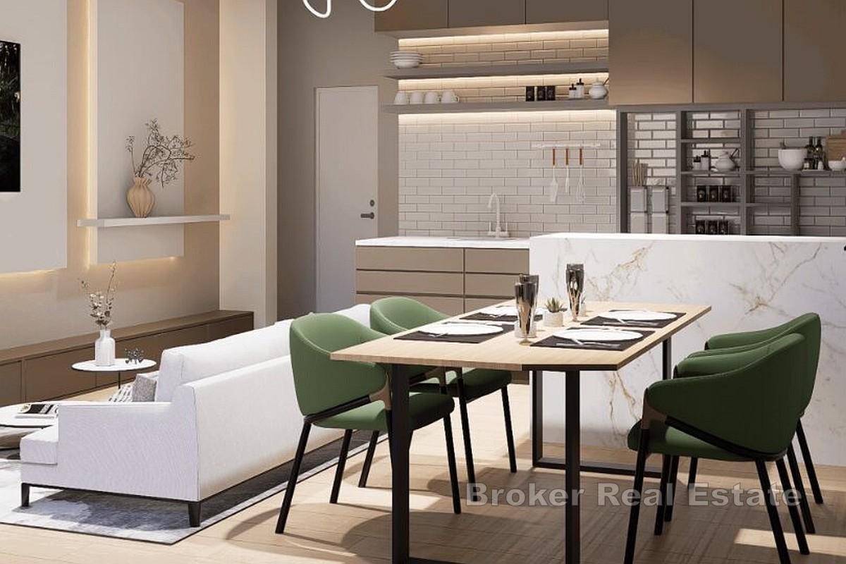 Nybyggd modern lägenhet med havsutsikt