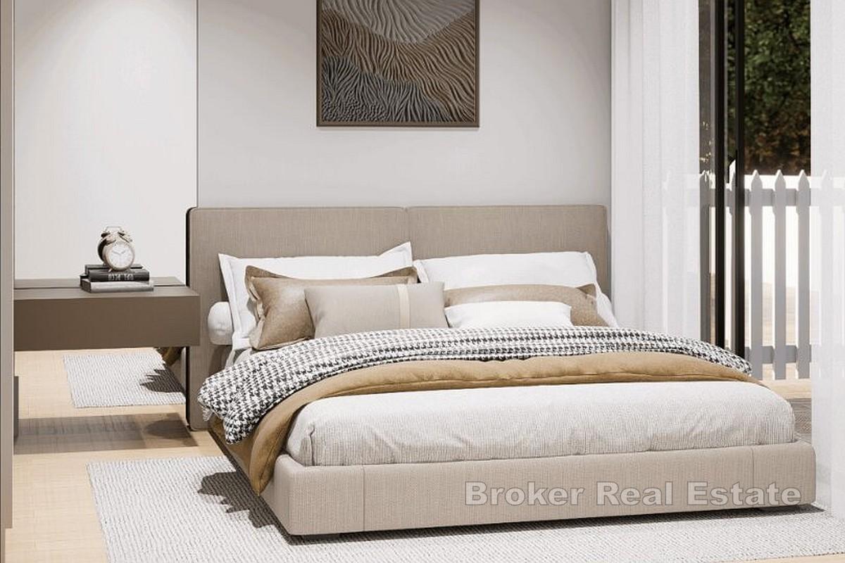 Nybyggd modern lägenhet med havsutsikt