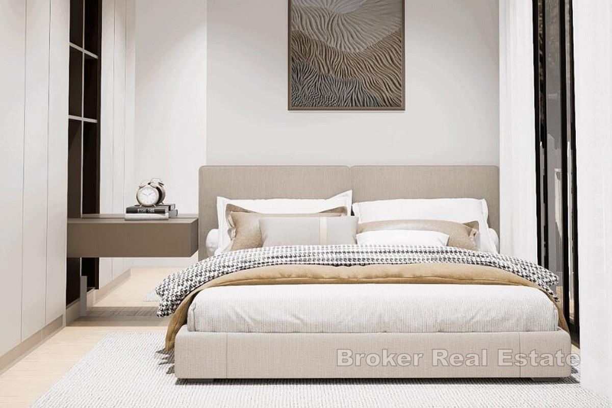 Nybyggd modern lägenhet med havsutsikt