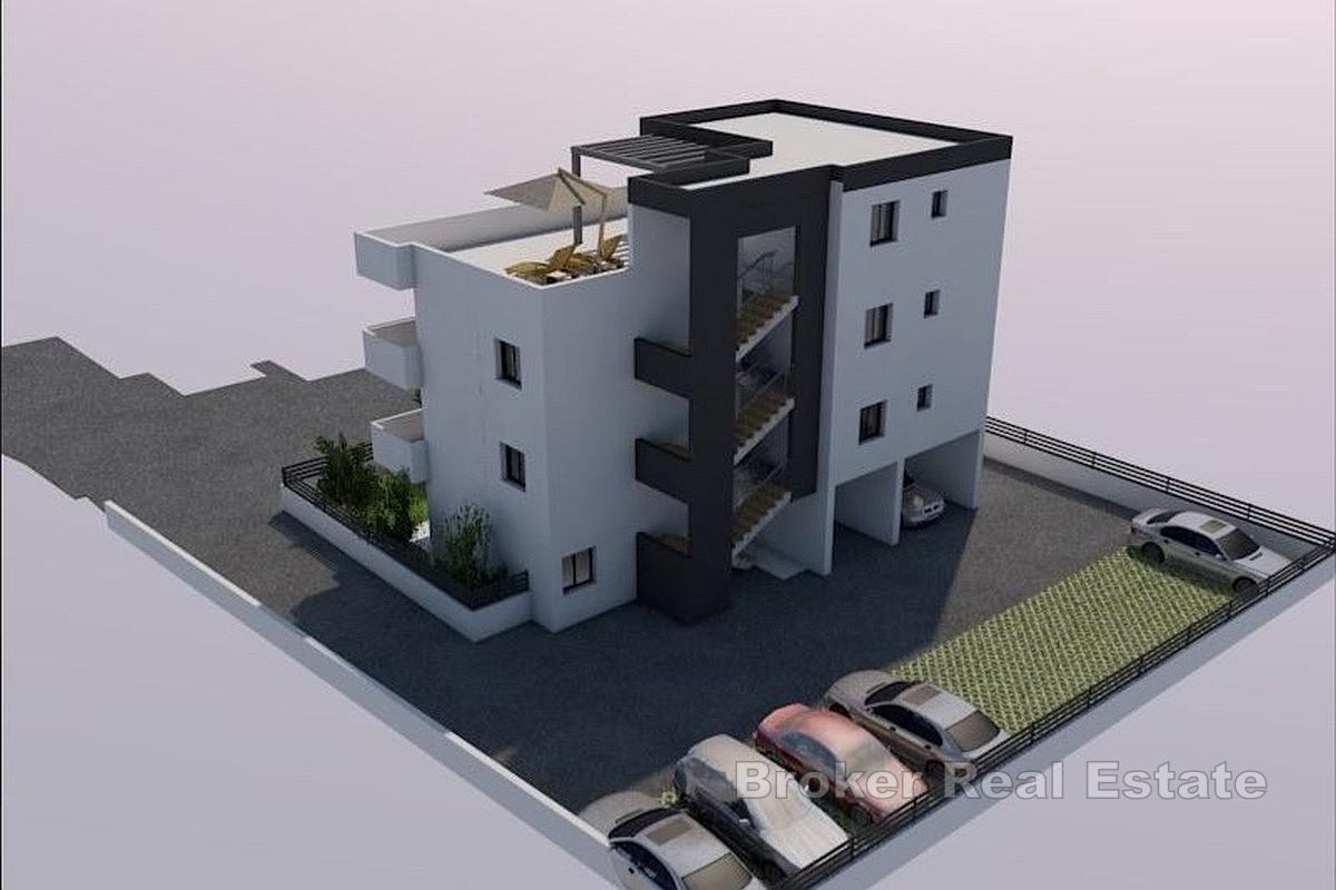 Elegancki, nowo wybudowany apartament z widokiem na morze