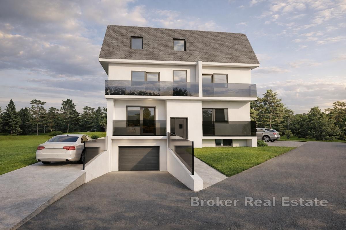 Dugave – 1-Zimmer-Wohnung im 2. Obergeschoss eines Neubaus mit Balkon und Parkplatz