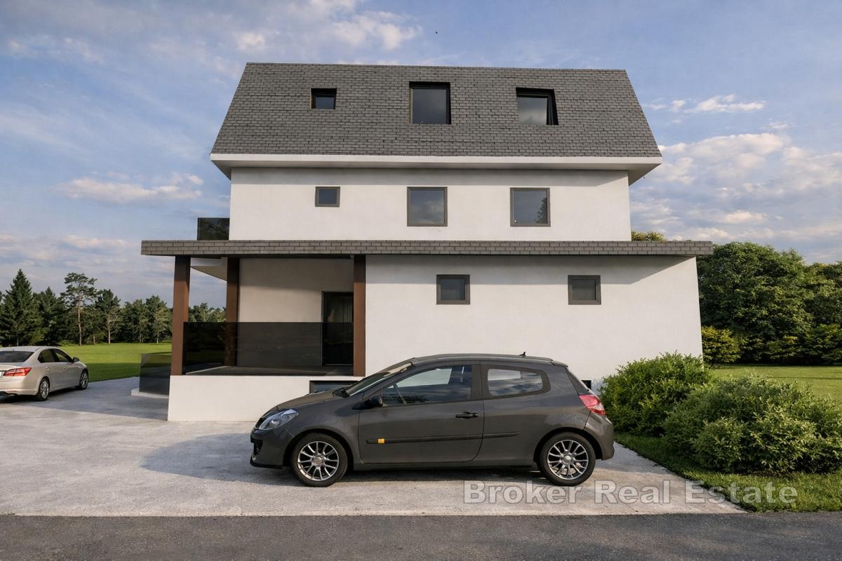 Dugave – 1-Zimmer-Wohnung im 2. Obergeschoss eines Neubaus mit Balkon und Parkplatz