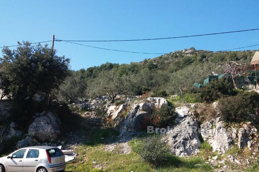 Building land with sea view