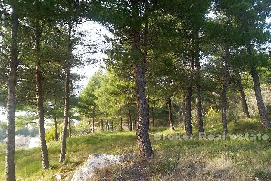Building land with sea view