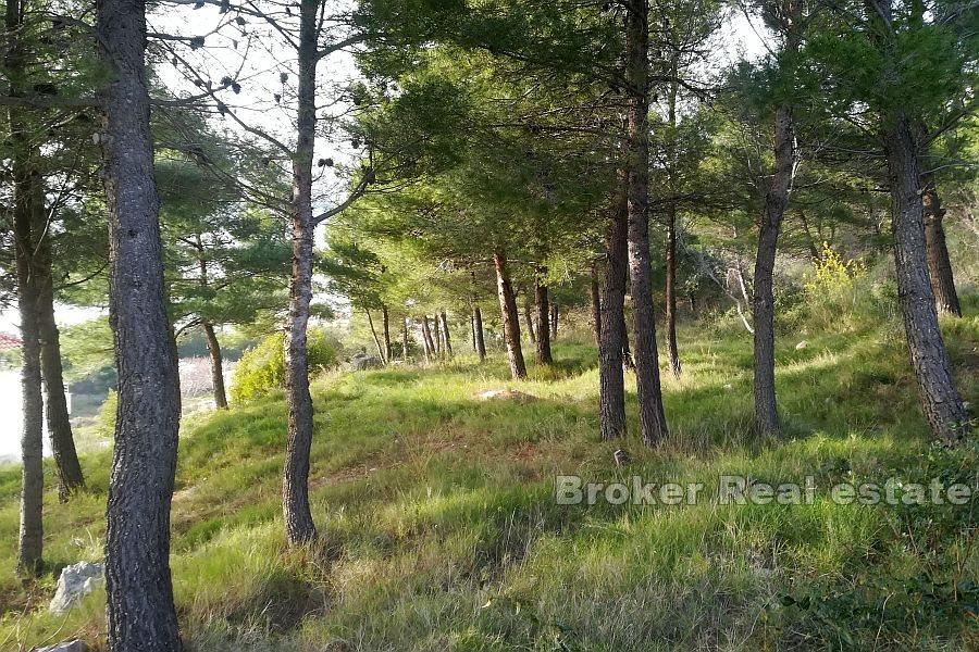 Building land with sea view