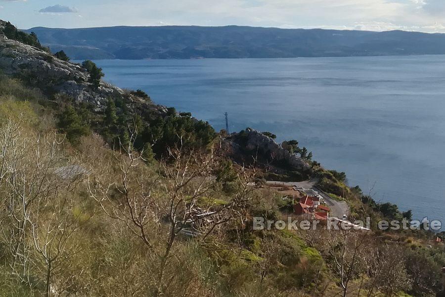 Building land with sea view