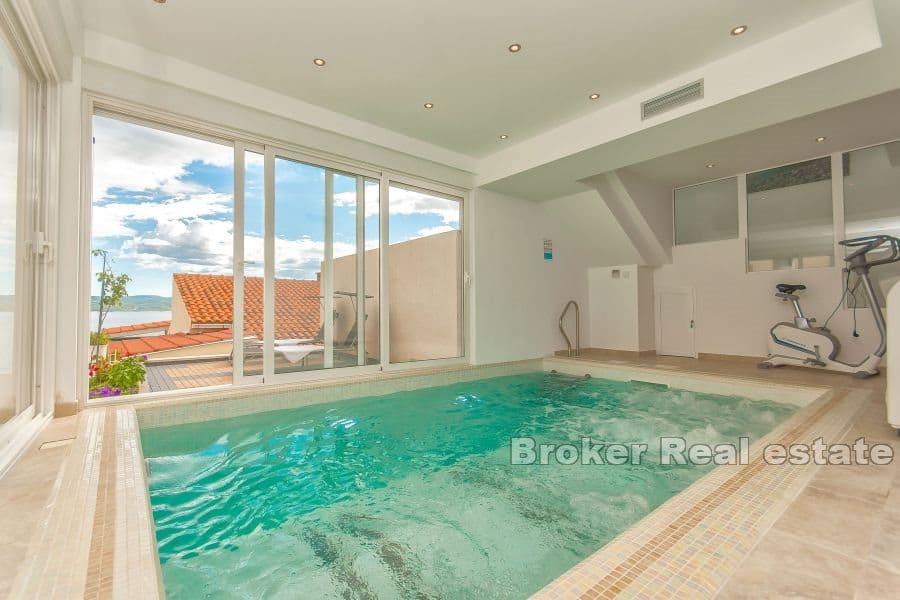 Maison jumelée avec vue mer