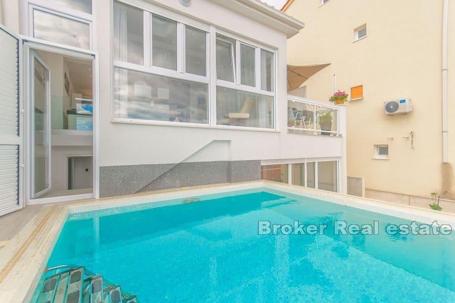 Maison jumelée avec vue mer