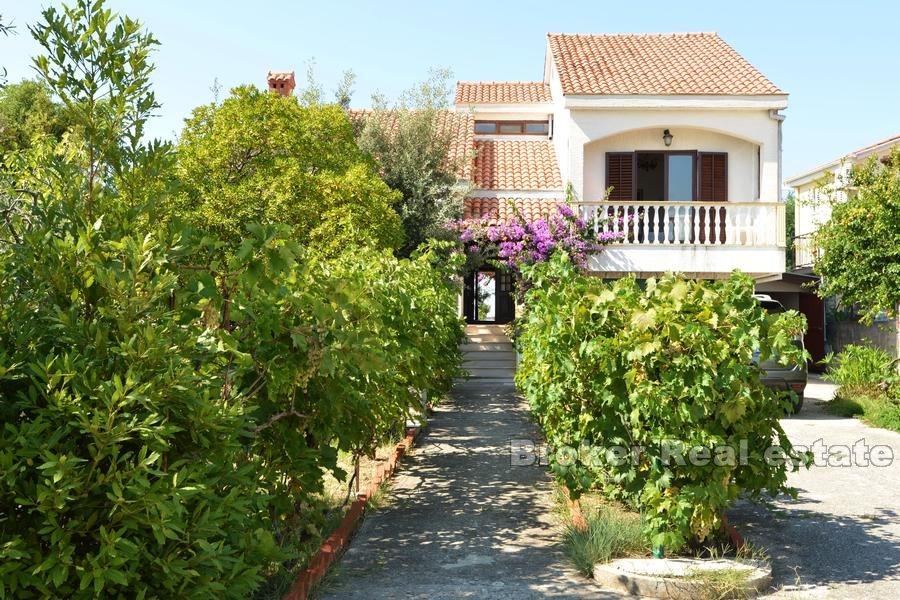 House in the first row to the sea