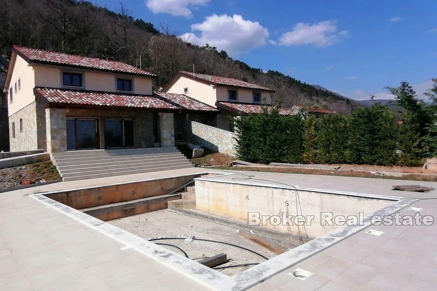 Ičići, zwei Häuser mit Pool