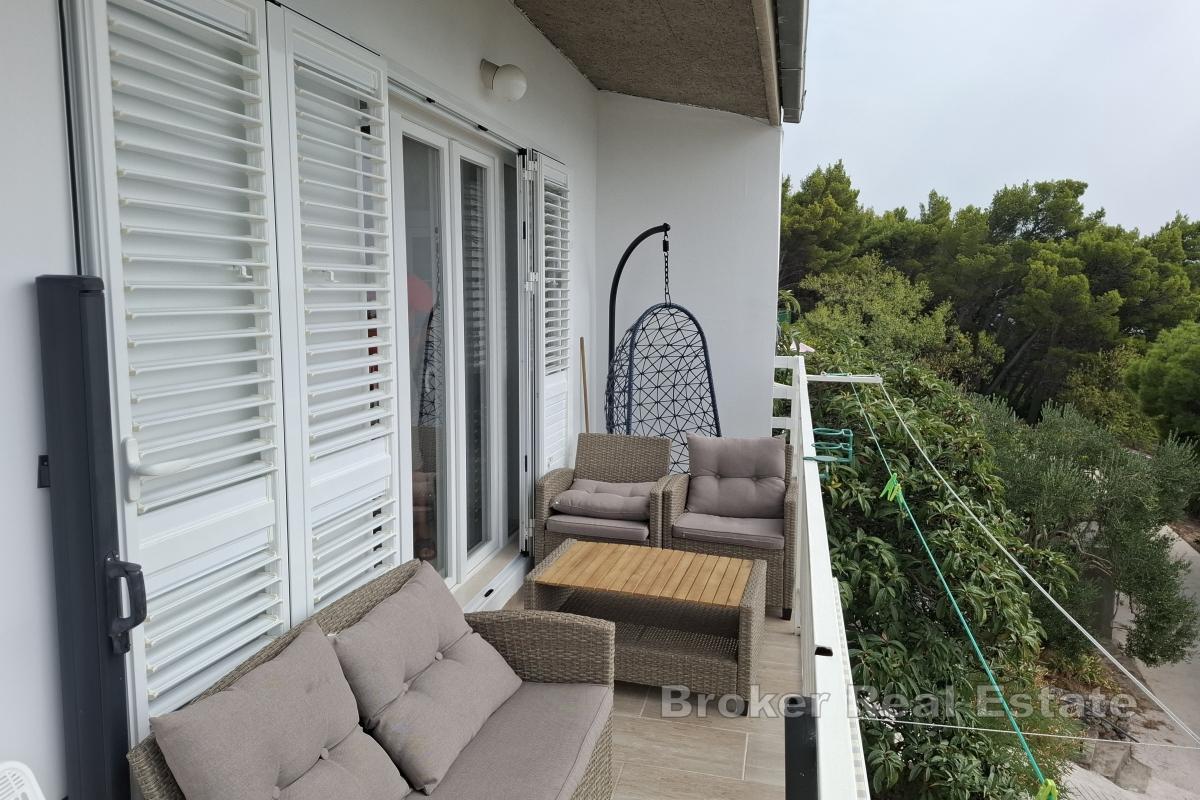 Przestronny apartament z widokiem na morze