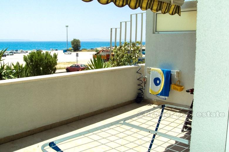 Appartement 1er rang à la mer