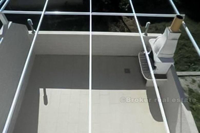 Schöne Wohnung in Bol, mit Terrasse und Meerblick