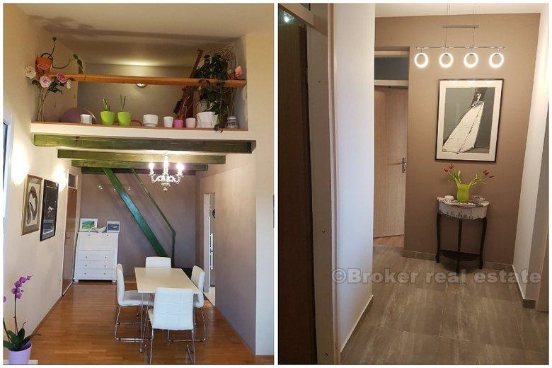 Appartement sur 2 étages, à vendre
